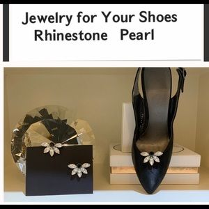 Rhinestone Shoe Clips. DH3